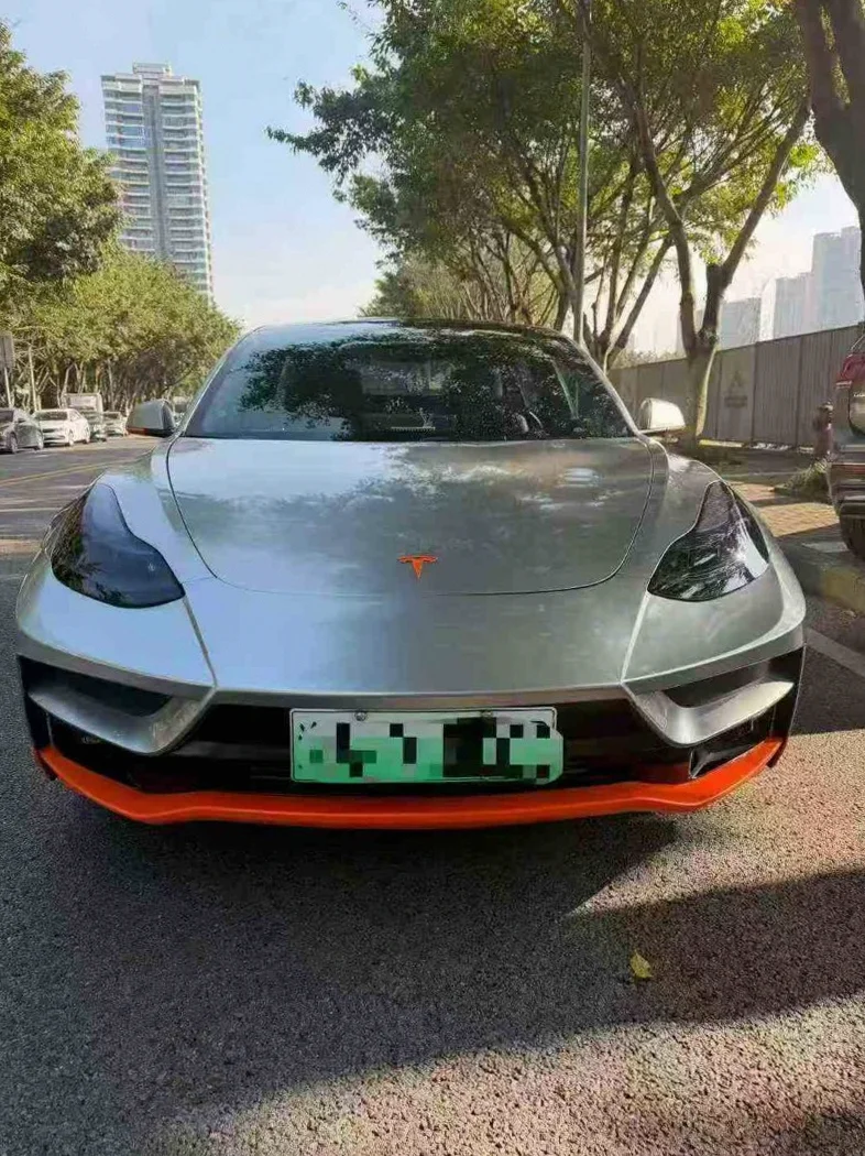 重庆2022年特斯拉MODEL全款带大本 正面外观一