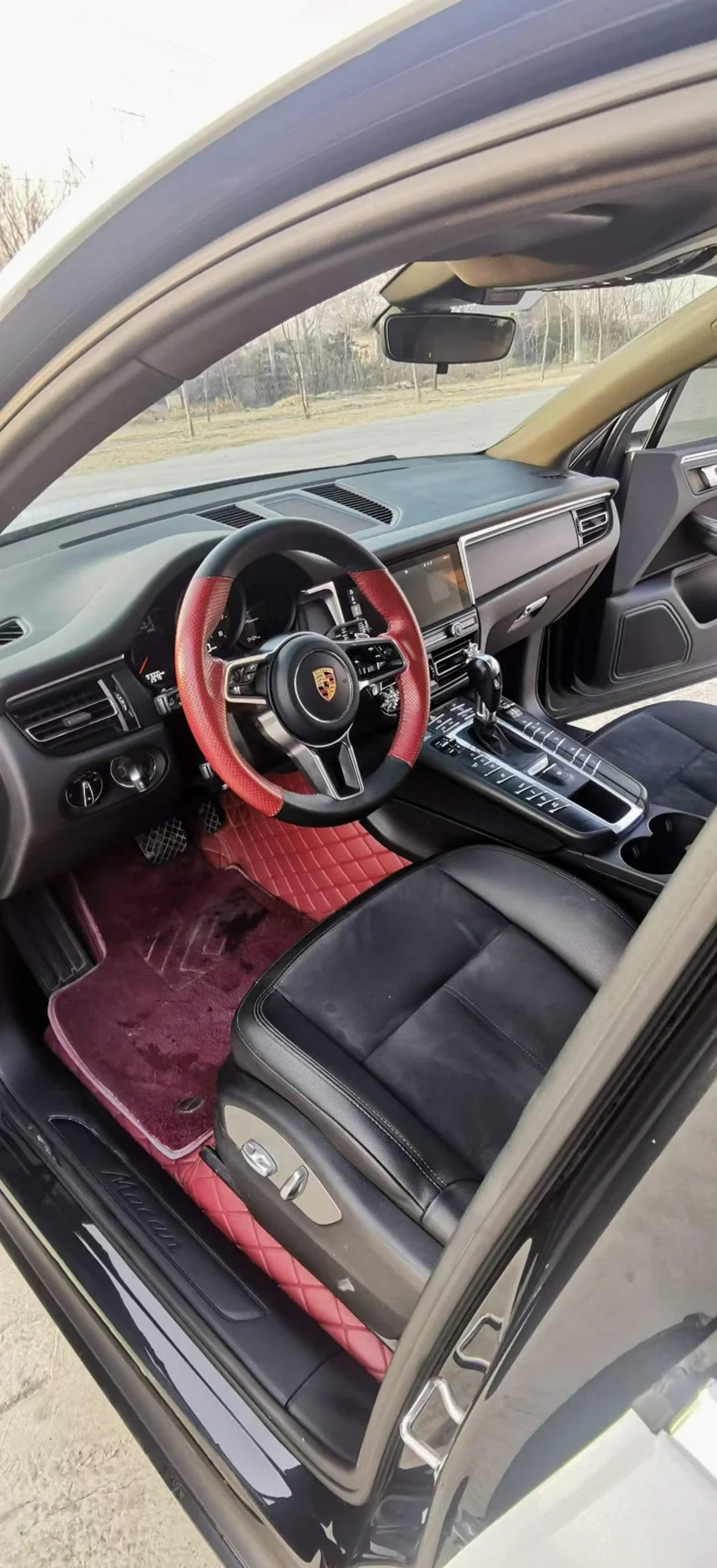 保时捷Macan 内饰前排