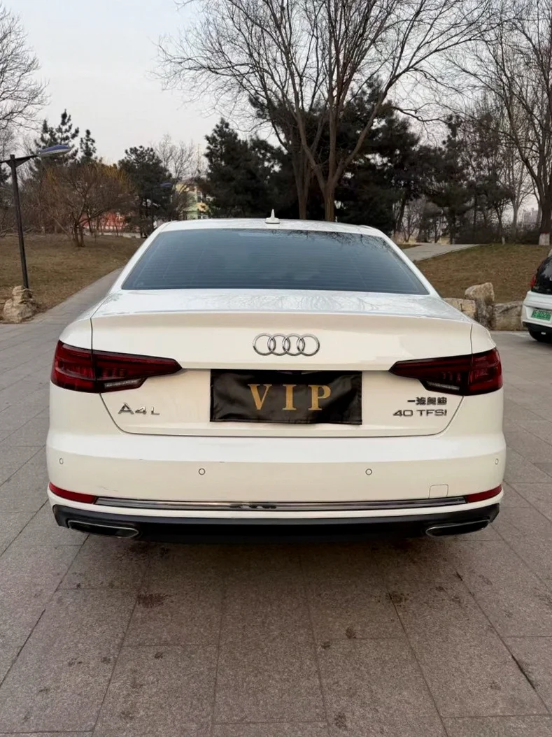 奥迪A4L 内饰后排
