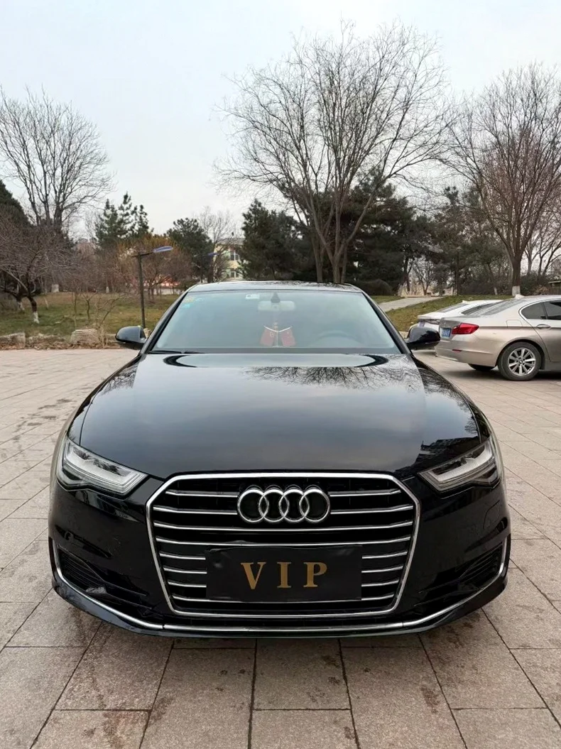 邢台2018年奥迪A6L质押车 正面外观一