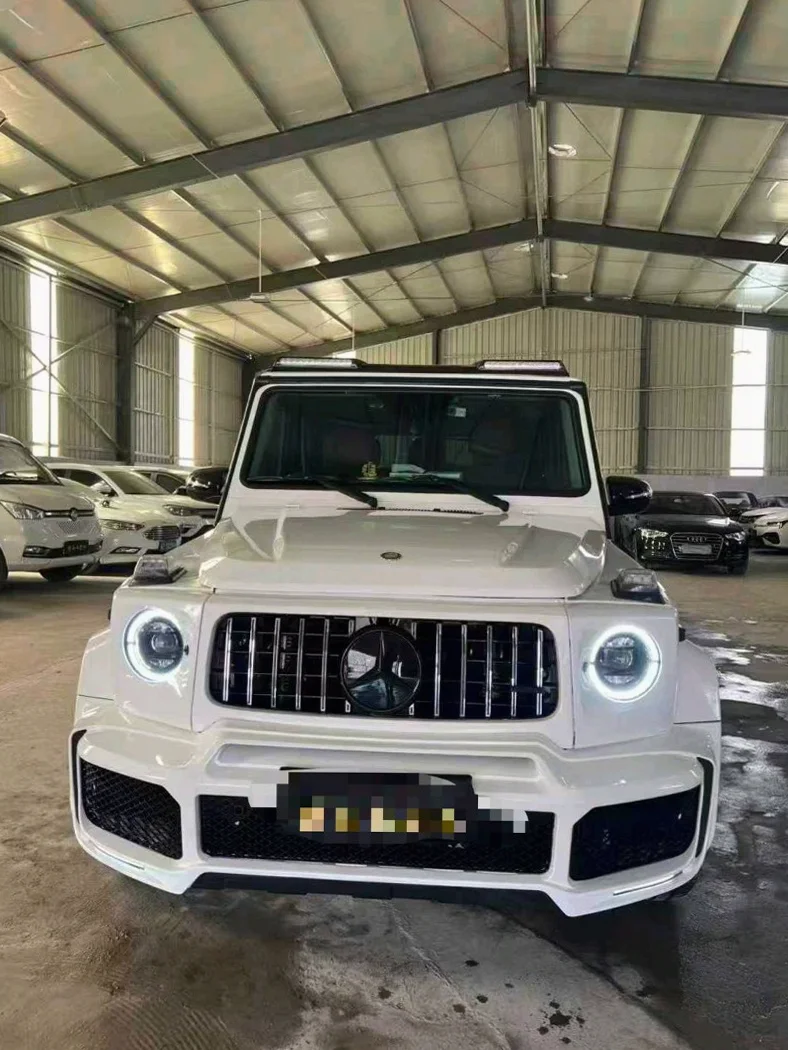 14年奔驰G500升级22款碳纤维