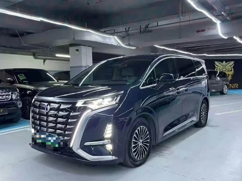 腾势D9 正面外观二