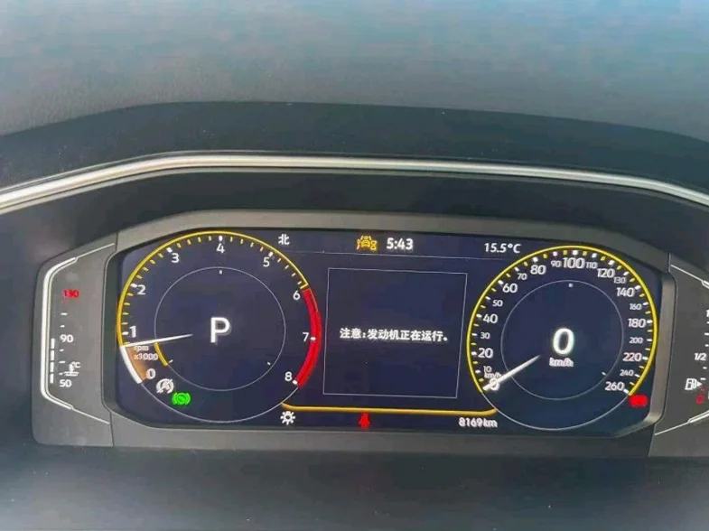 大众途观 驾驶室