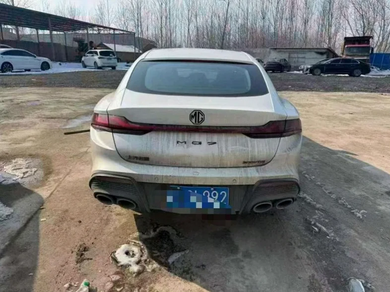 名爵7 后面外观三