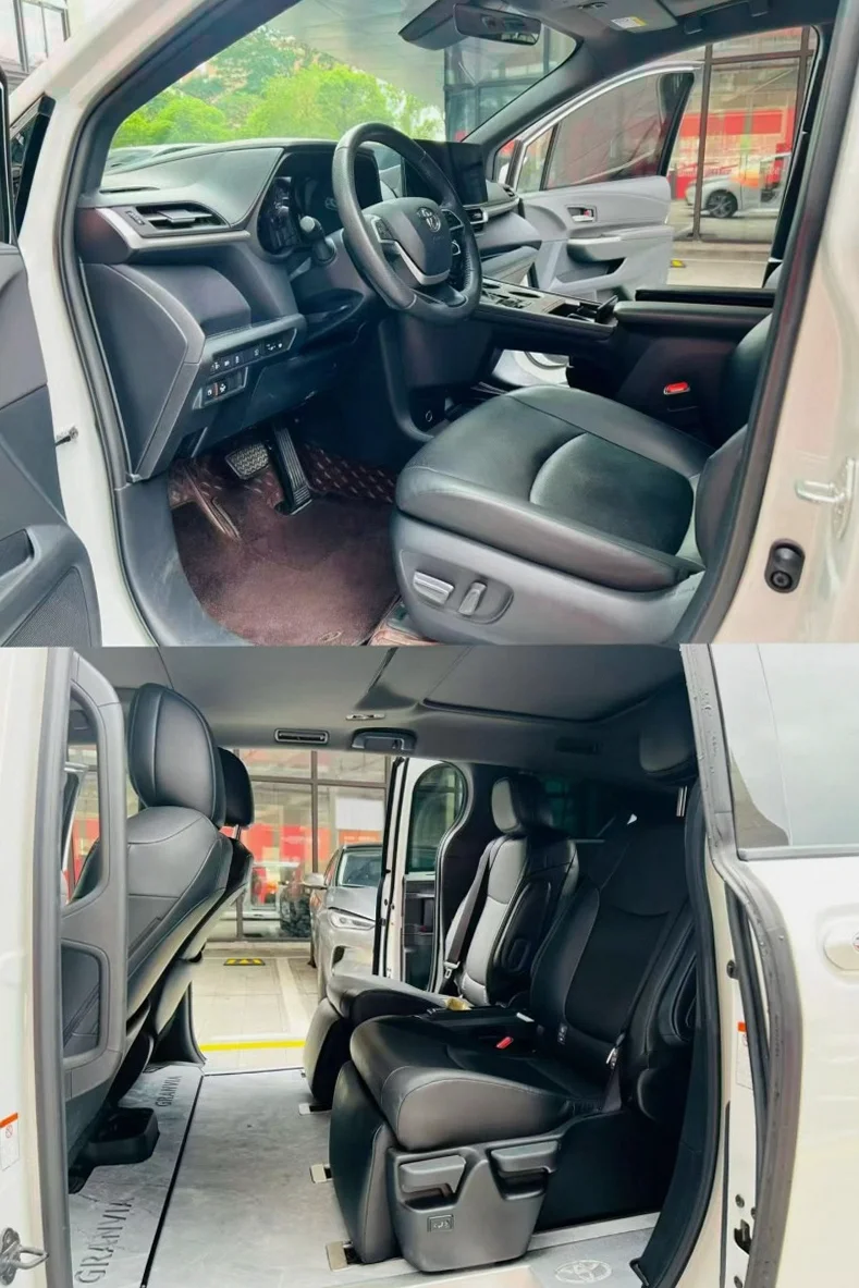 丰田塞纳 后面外观一