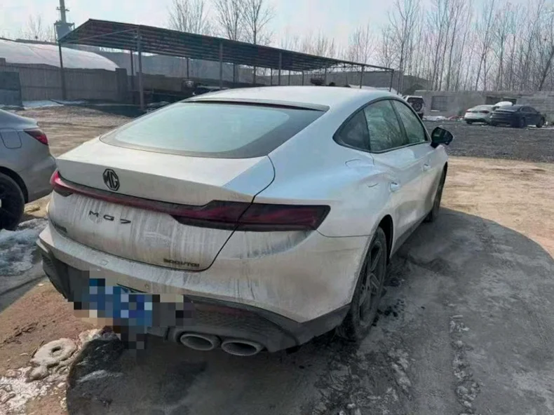 名爵7 后面外观一