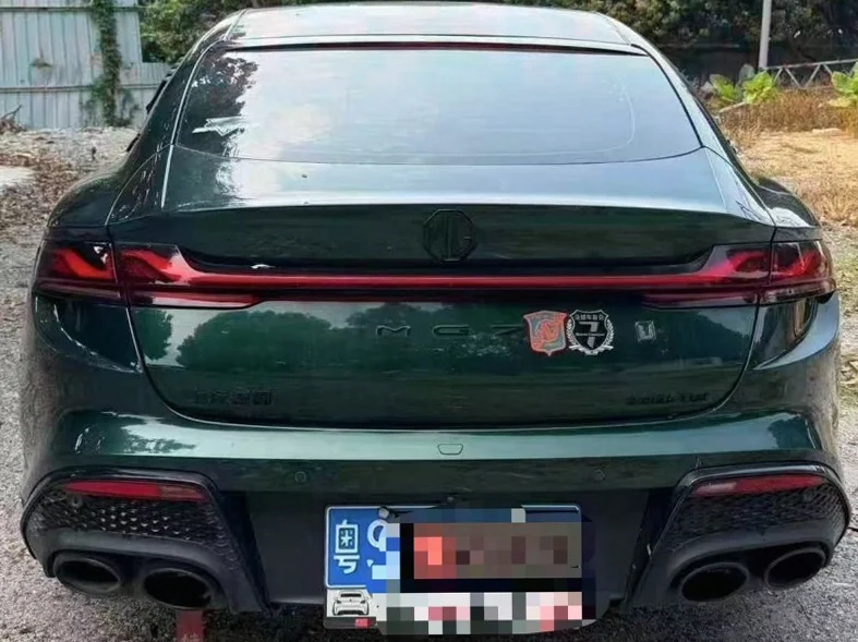 名爵7 后面外观三