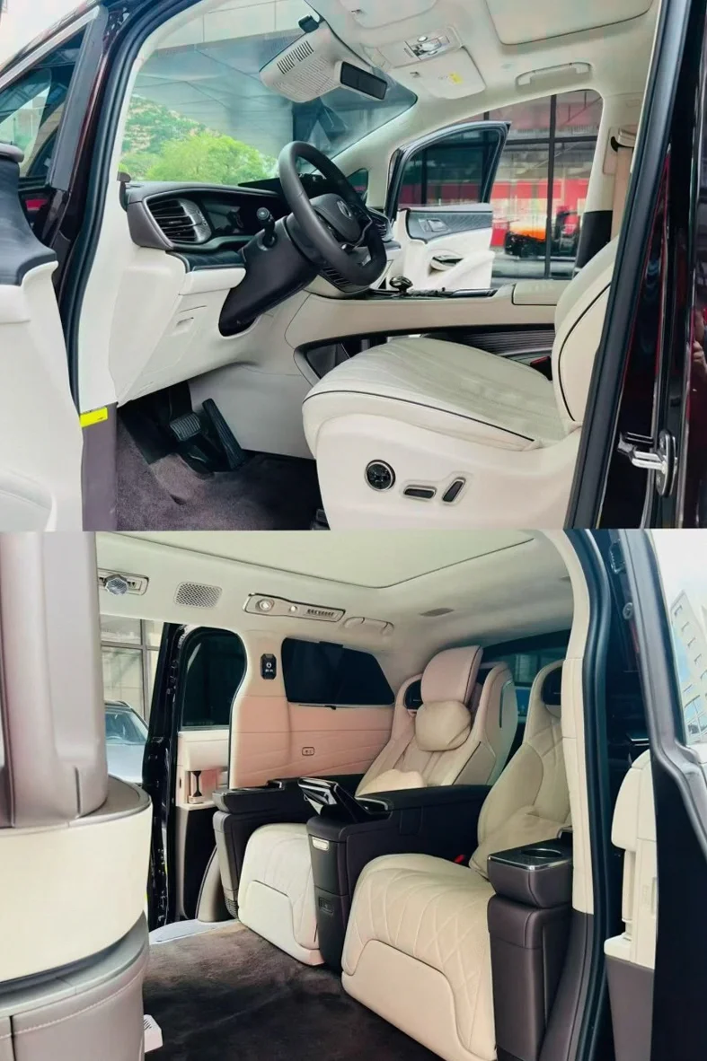 腾势D9 后面外观一