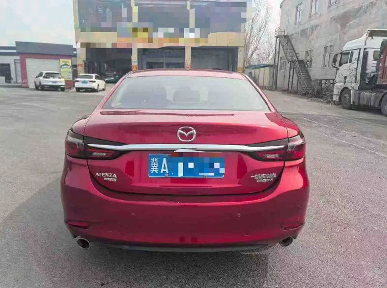 马自达阿特兹 内饰后排