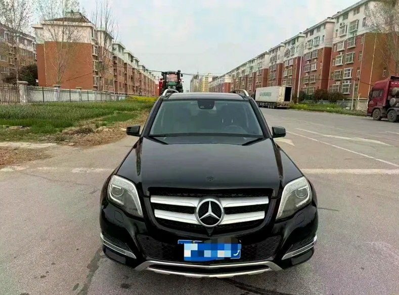 潍坊2014年奔驰GLK不过户车 正面外观一