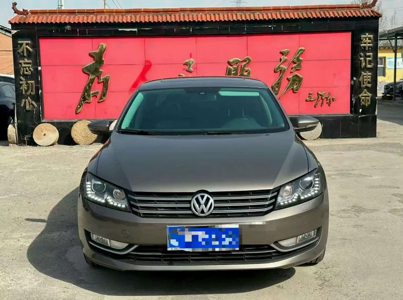 淄博2015年大众帕萨特客户回头车 正面外观一