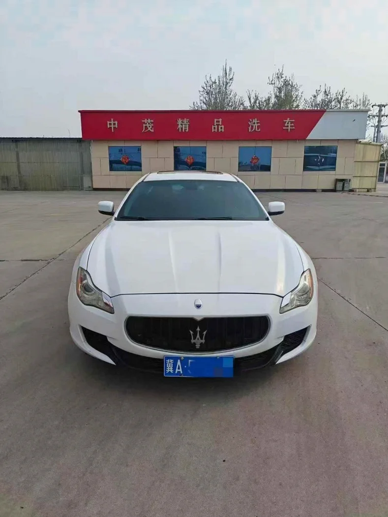 邯郸2016年玛莎拉蒂总裁抵押车 正面外观一