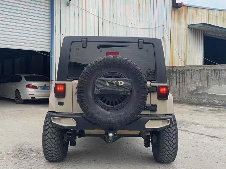 Jeep牧马人 内饰后排