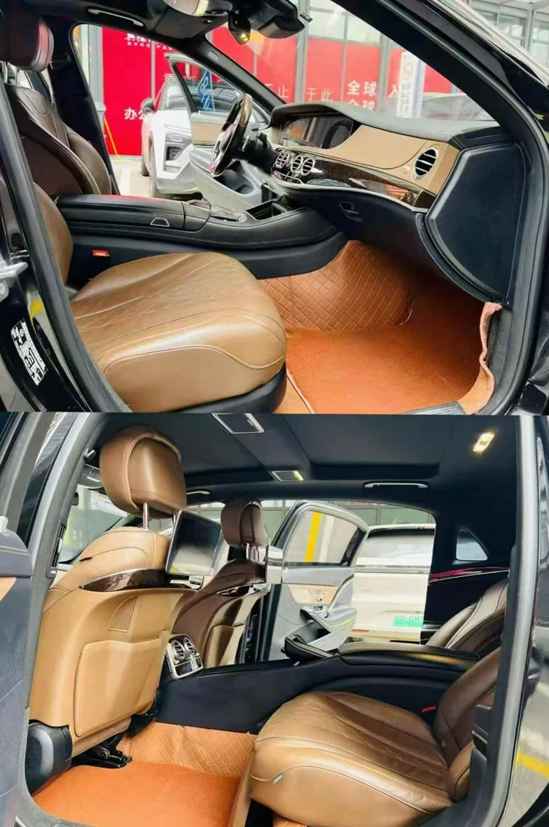 奔驰迈巴赫S级 后面外观一