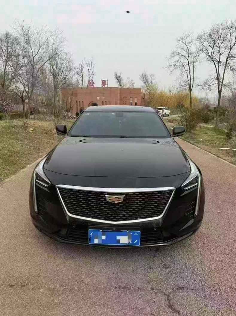 东营2019年凯迪拉克CT6不过户车 正面外观一