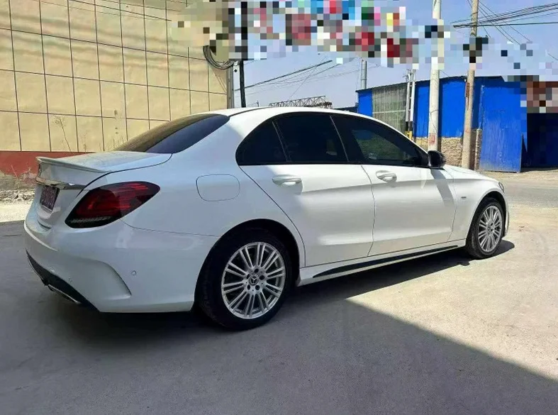 奔驰C 内饰后排