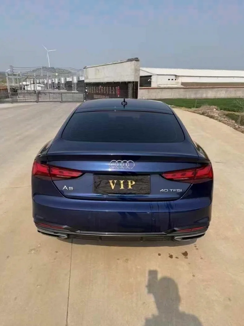 奥迪A5 内饰后排