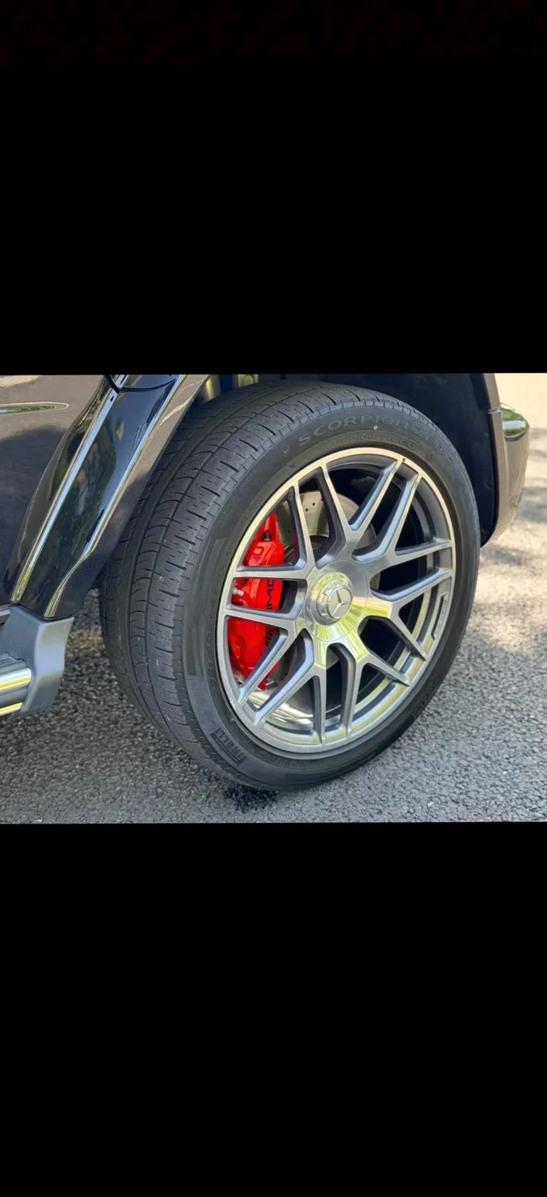 奔驰G 后面外观二