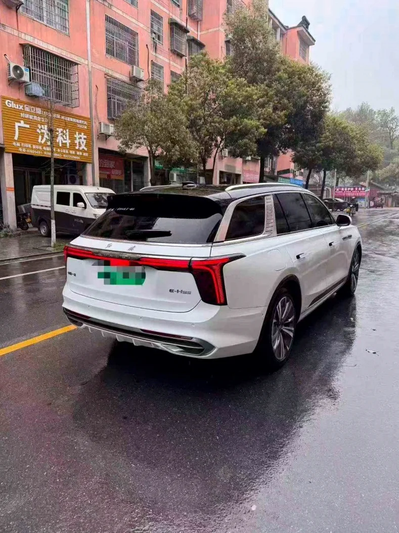 红旗E-HS9 内饰后排