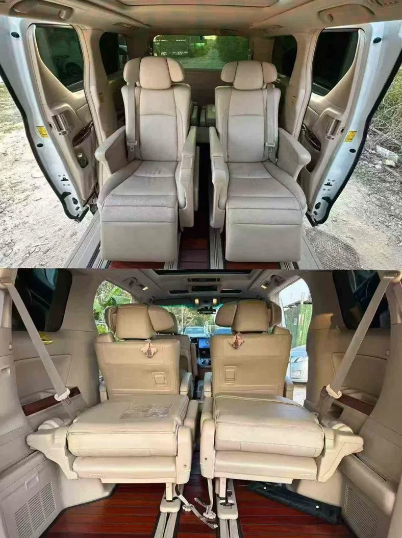 丰田埃尔法 内饰前排