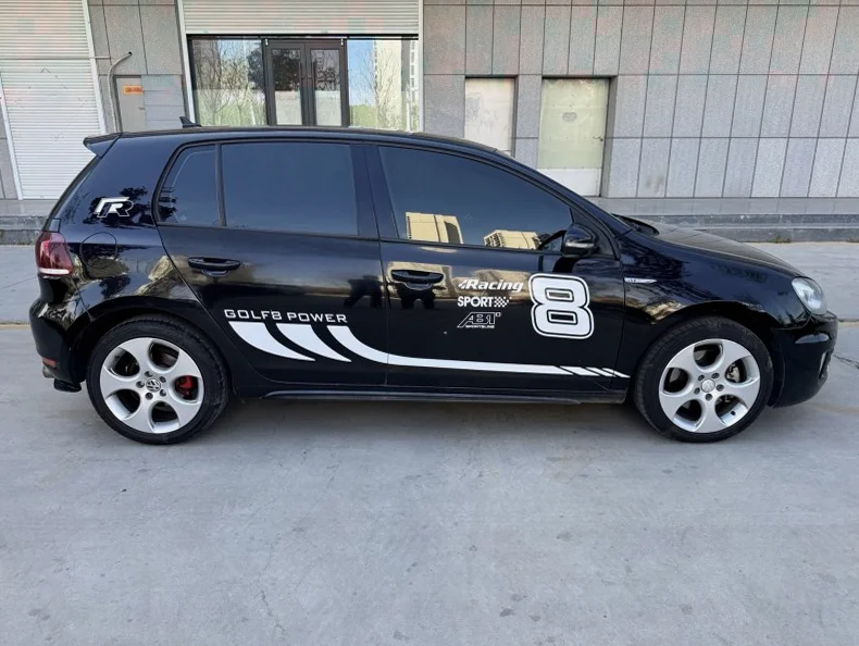 大众高尔夫 后面外观一