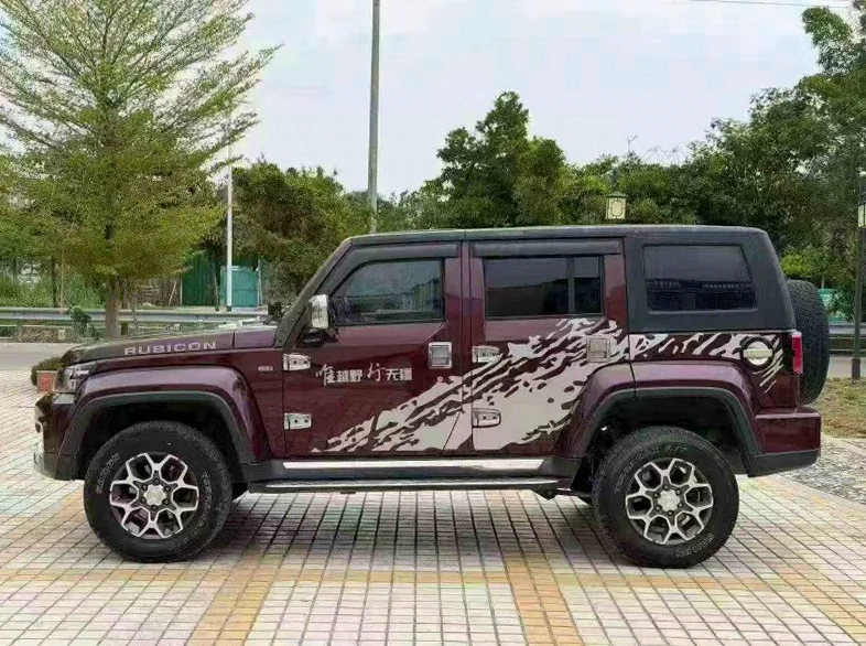 北京BJ40 正面外观二