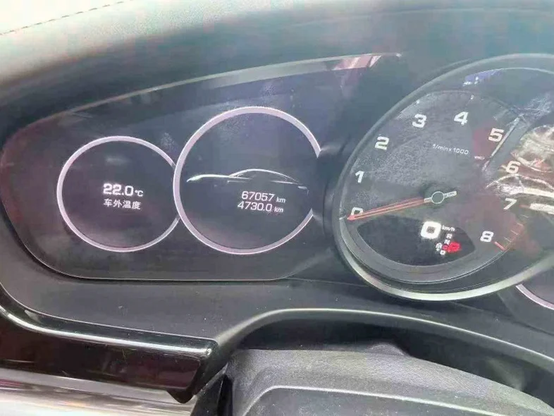 保时捷帕拉梅拉 后面外观一