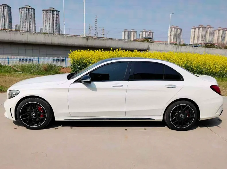 奔驰C 内饰后排