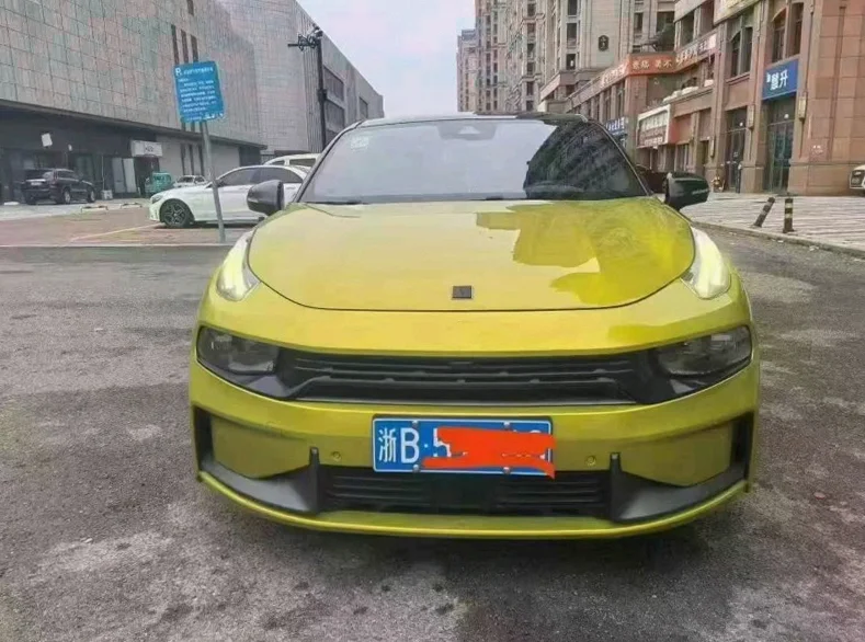 台州2020年领克03客户回头车 正面外观一