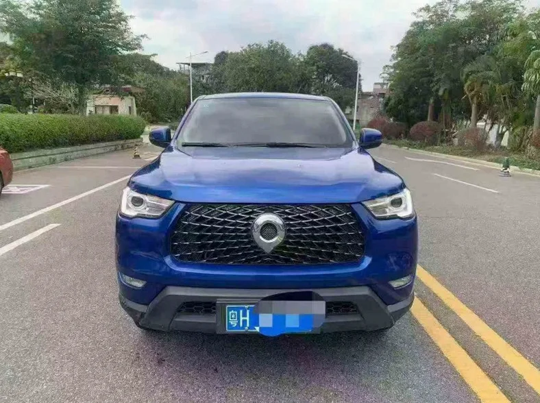 汕头2021年长城汽车炮大本车 正面外观一