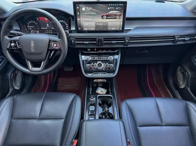 林肯冒险家 内饰后排