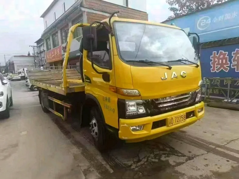 22年江淮帅铃道路平板救援车