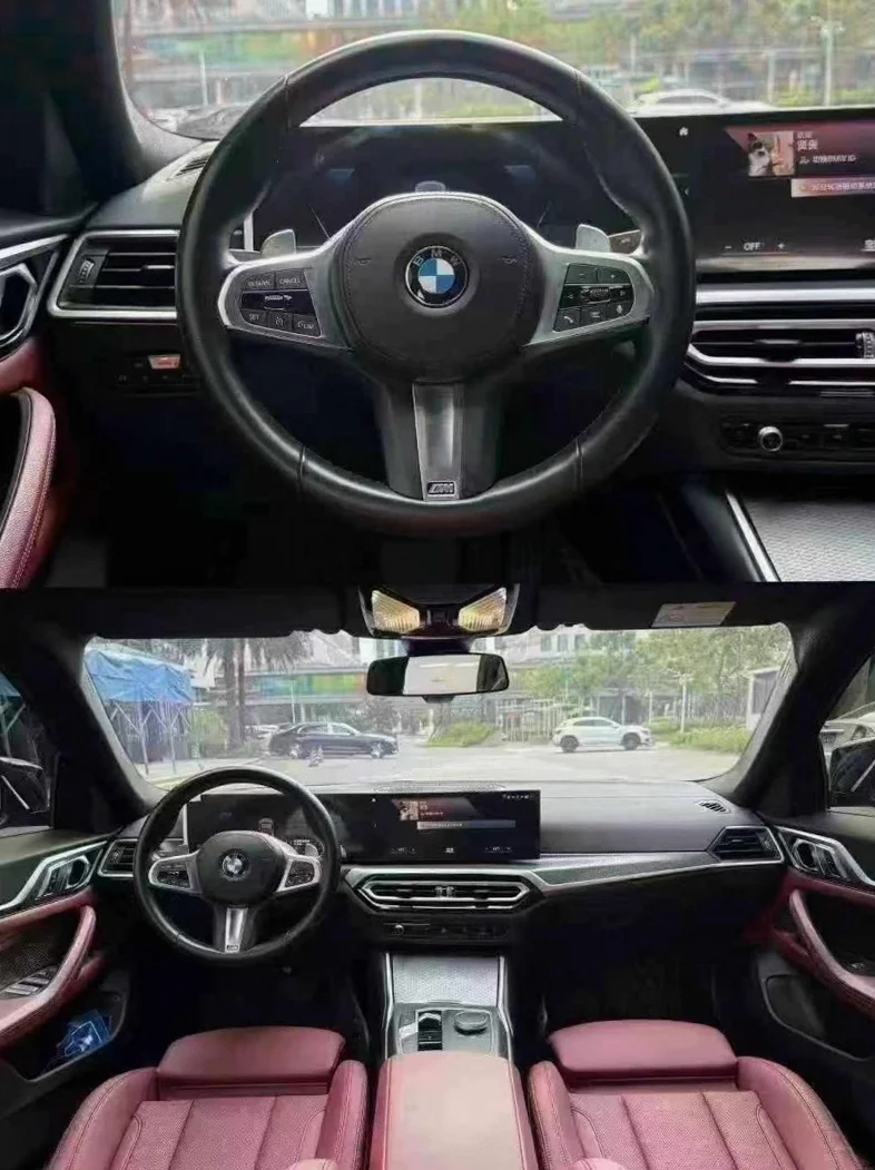 宝马4系 后面外观一