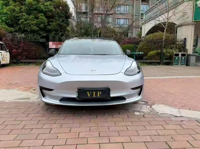 鄂州2023年特斯拉MODEL不过户车 正面外观一