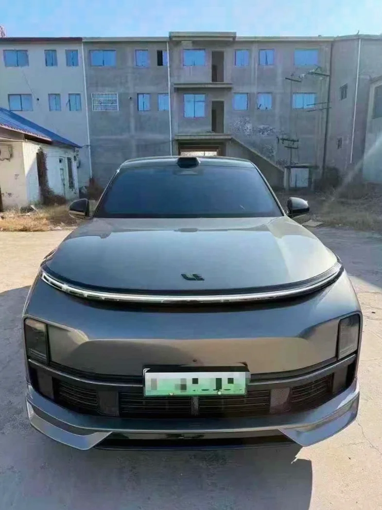 菏泽2024年理想L9协议车 正面外观一