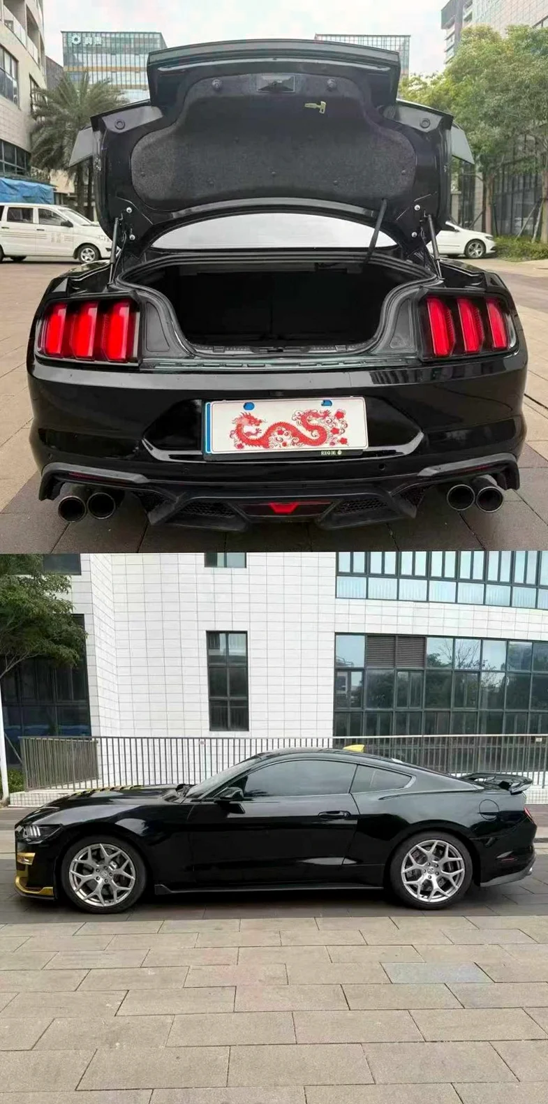 福特野马 后面外观三