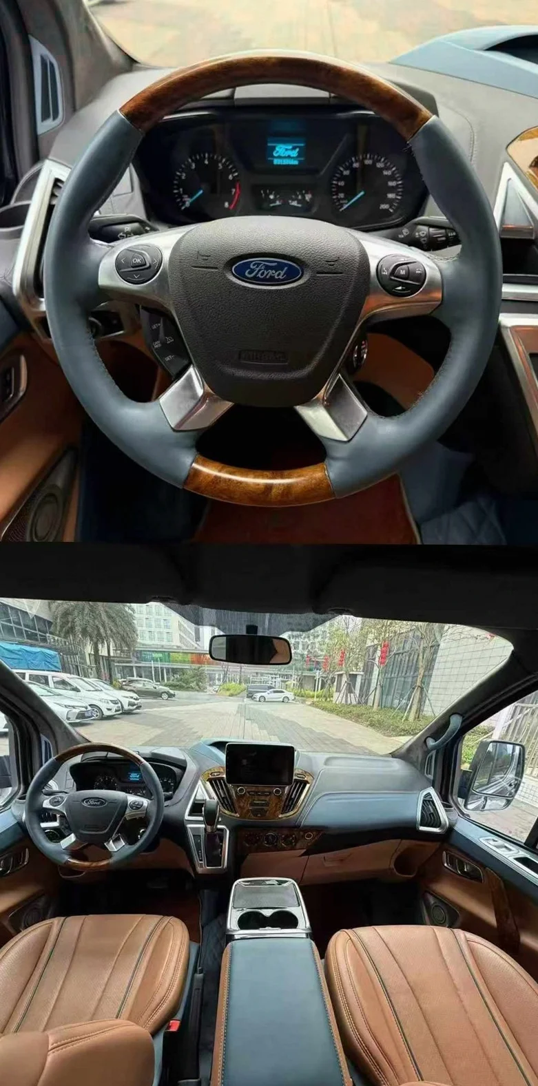 福特途睿欧 后面外观一