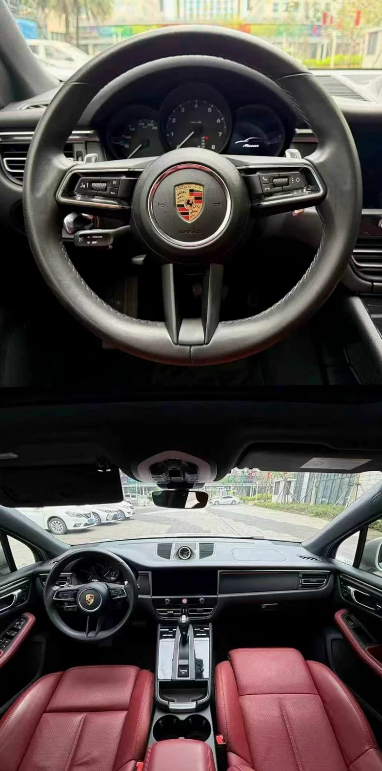 保时捷Macan 后面外观一