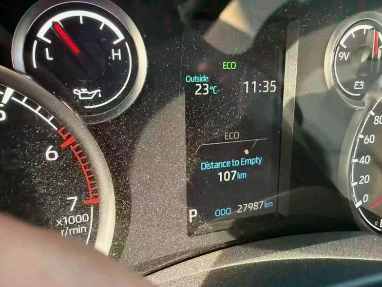 丰田兰德酷路泽 内饰后排