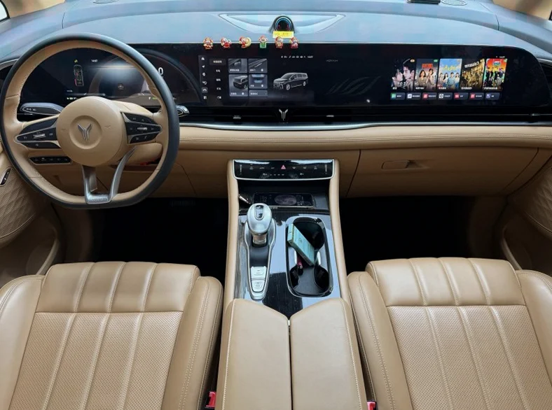 岚图汽车梦想家 内饰后排