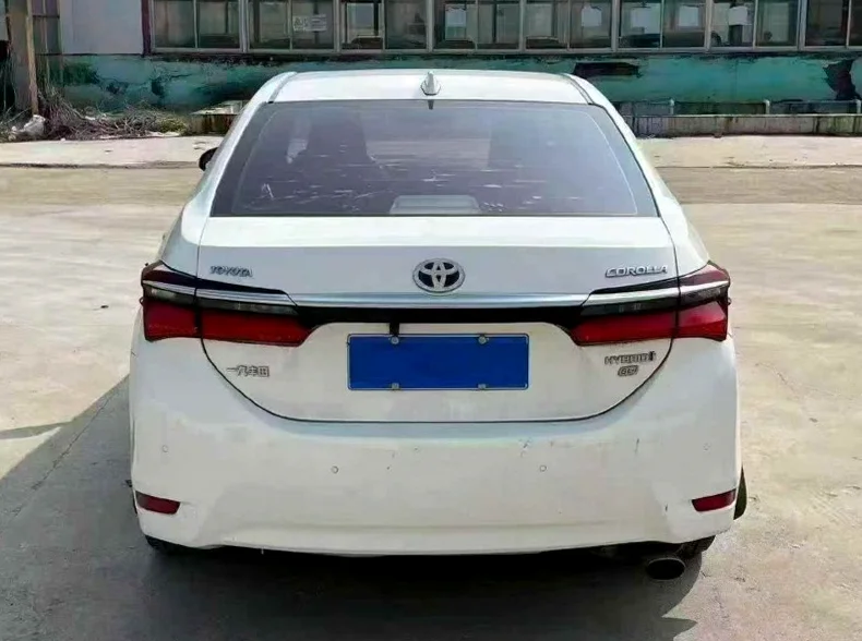 丰田卡罗拉 内饰后排