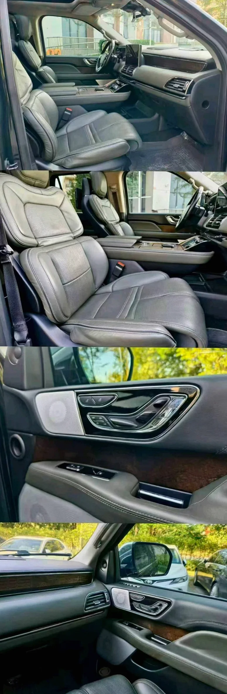 林肯领航员 内饰前排