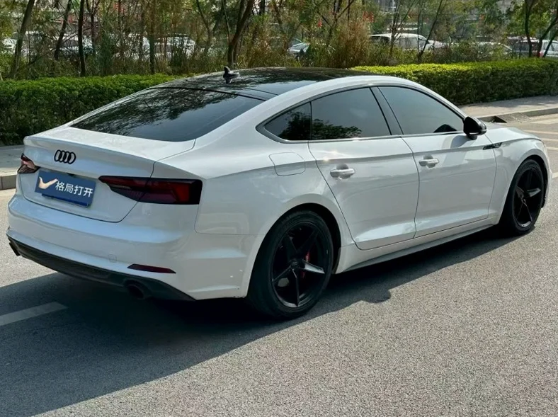 奥迪A5 内饰后排