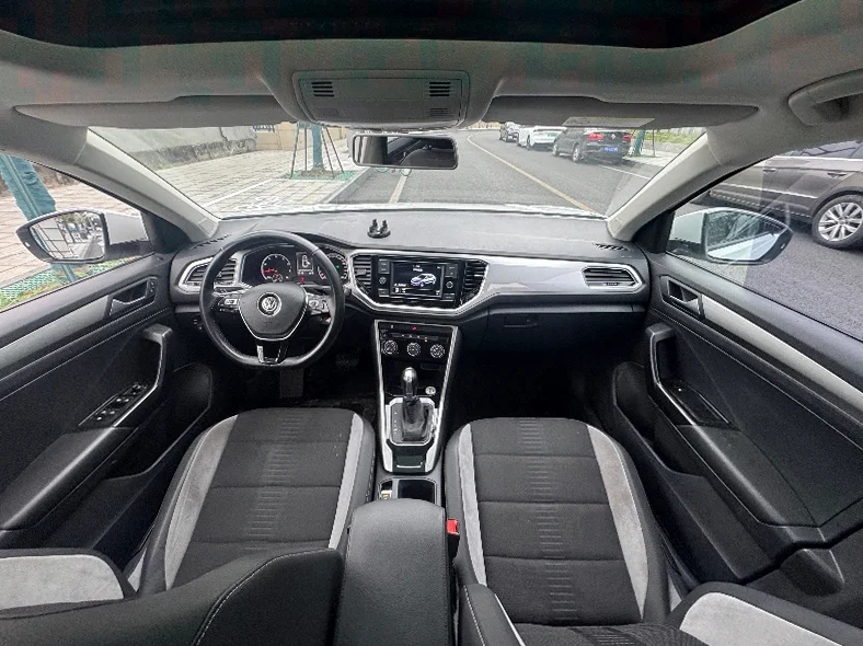 大众探歌 内饰后排