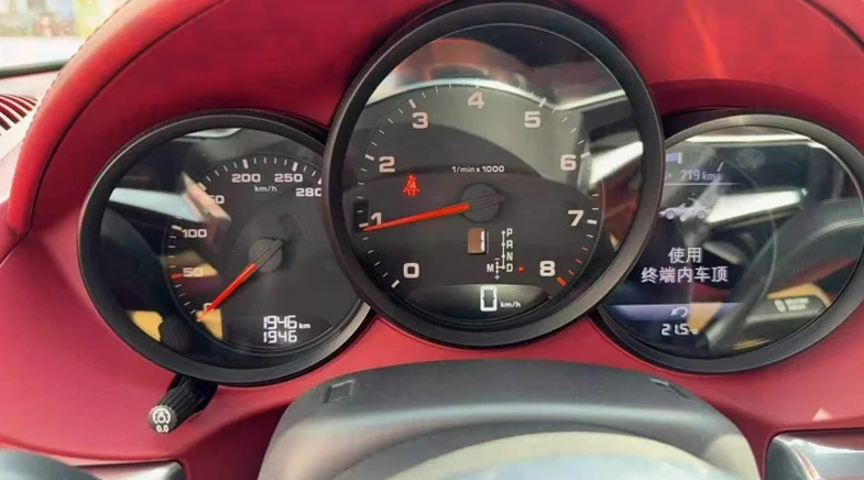 保时捷718 后面外观二