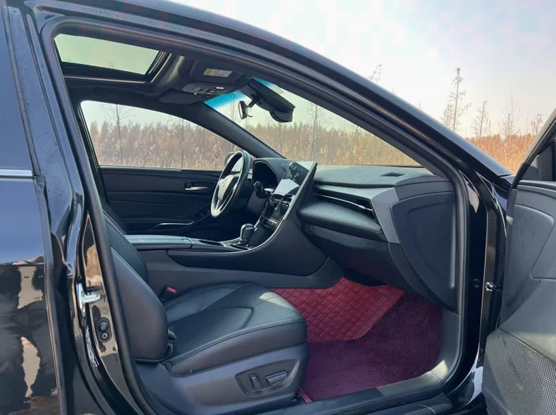 丰田亚洲龙 内饰后排