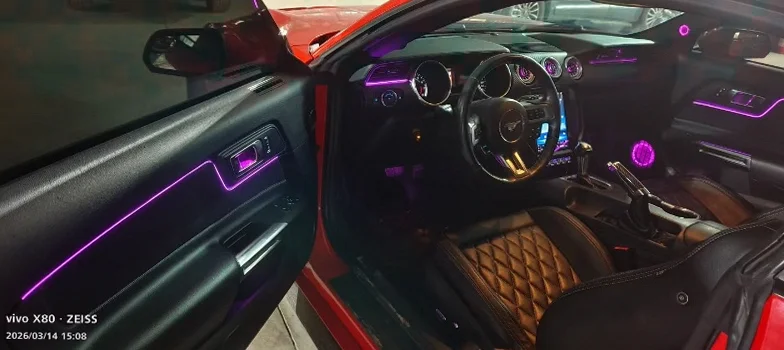 福特野马 后面外观一