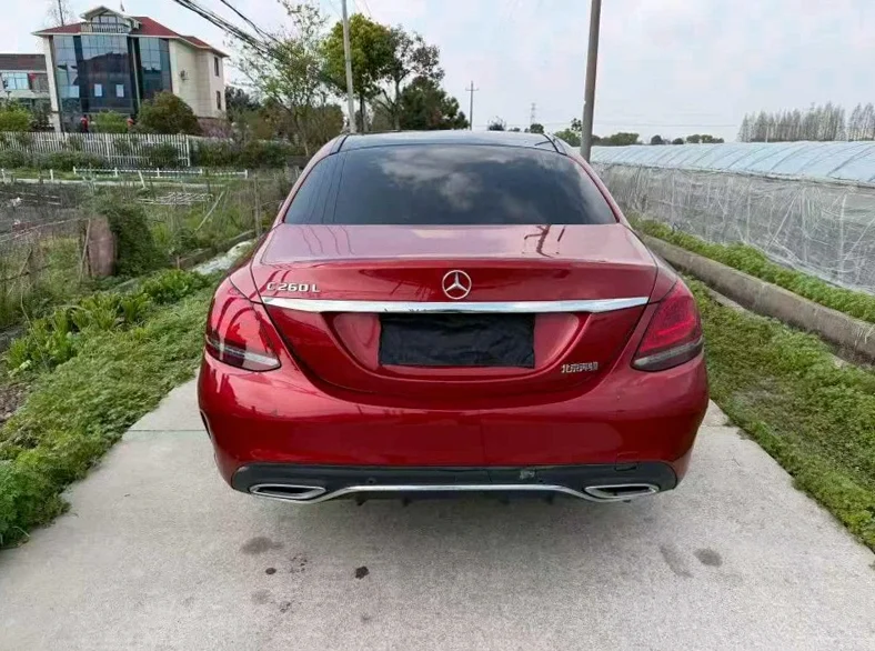 奔驰C 内饰后排