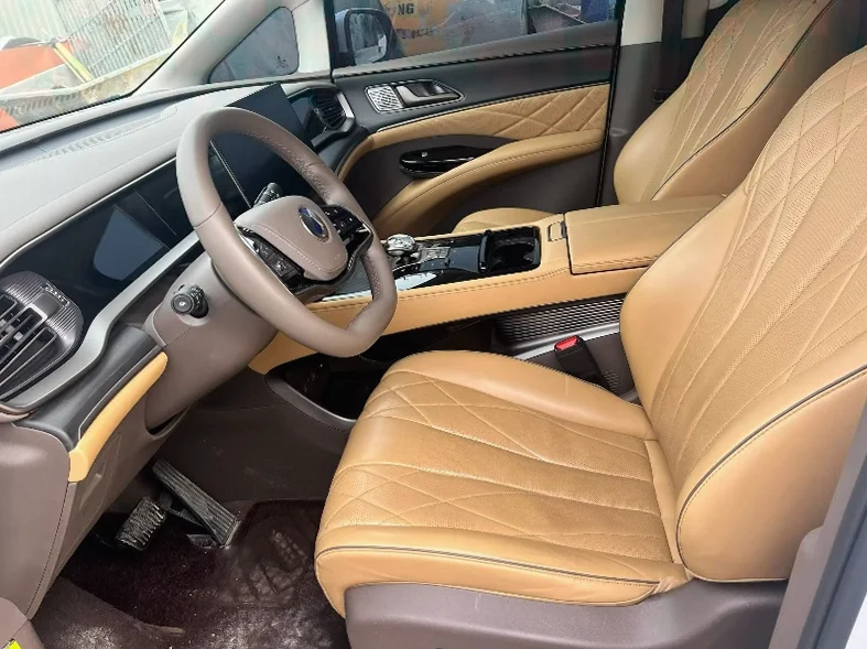 腾势D9 后面外观一