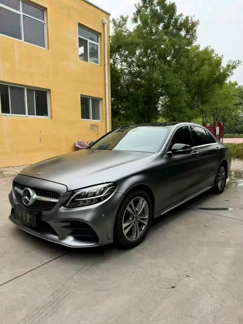 奔驰C 内饰后排